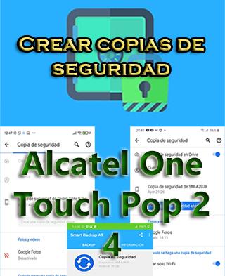 Cómo hacer copias de seguridad del Alcatel One Touch Pop 2 4