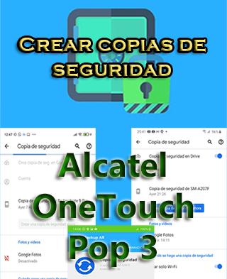 Cómo hacer copias de seguridad del Alcatel OneTouch Pop 3