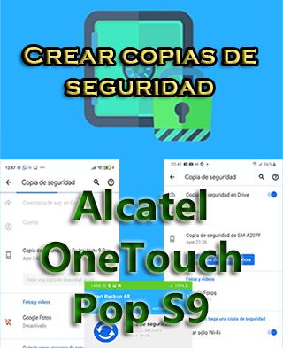 Cómo hacer copias de seguridad del Alcatel OneTouch Pop S9