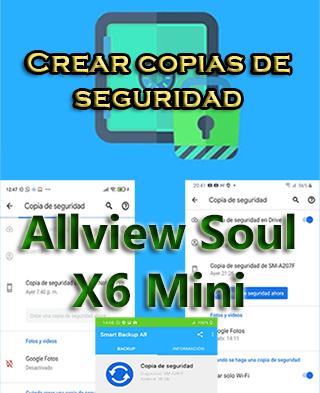 Cómo hacer copias de seguridad del Allview Soul X6 Mini