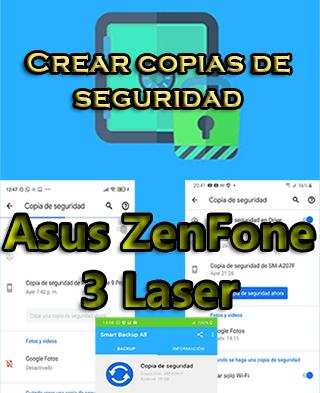 Cómo crear copias de seguridad del Asus ZenFone 3 Laser