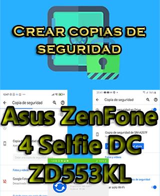 Cómo crear copias de seguridad del Asus ZenFone 4 Selfie DC ZD553KL