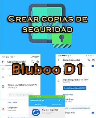 Cómo crear copias de seguridad del Bluboo D1