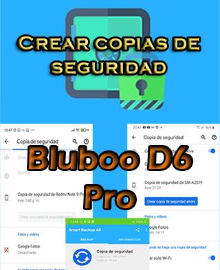 Cómo hacer copias de seguridad del Bluboo D6 Pro