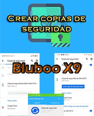 Cómo crear copias de seguridad del Bluboo X9