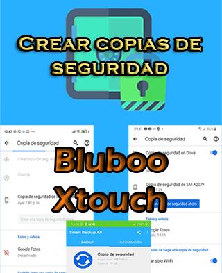 Cómo hacer copias de seguridad del Bluboo Xtouch