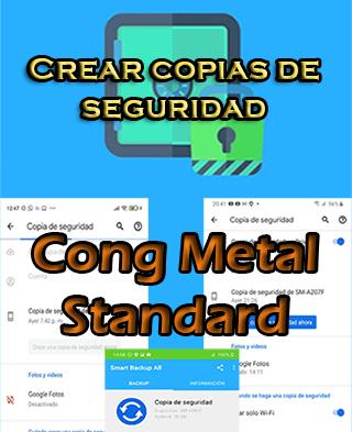 Cómo hacer copias de seguridad del Cong Metal Standard