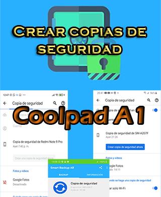 Cómo crear copias de seguridad del Coolpad A1