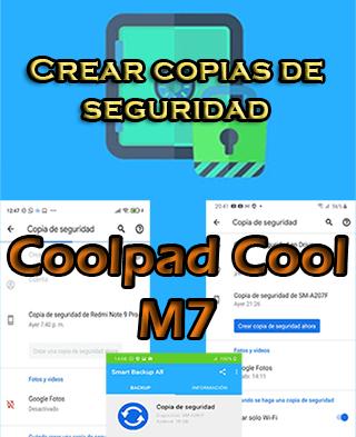 Cómo crear copias de seguridad del Coolpad Cool M7