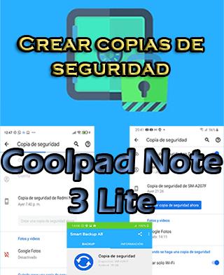 Cómo hacer copias de seguridad del Coolpad Note 3 Lite