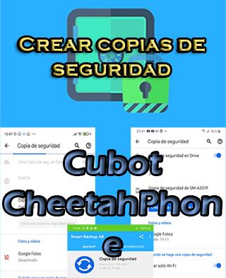 Cómo hacer copias de seguridad del Cubot CheetahPhone