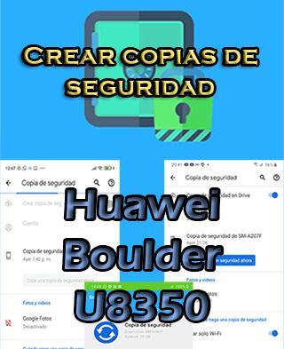 Cómo hacer copias de seguridad del Huawei Boulder U8350