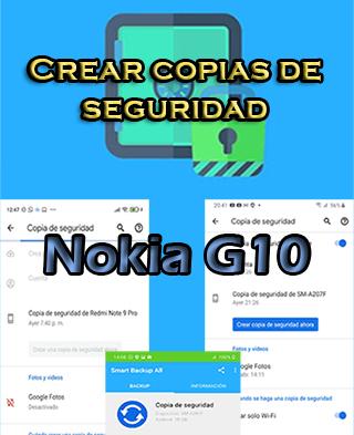 Cómo hacer copias de seguridad del Nokia G10