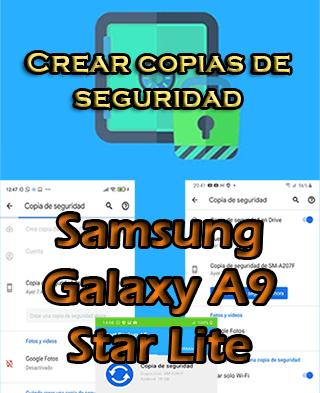 Cómo hacer copias de seguridad del Samsung Galaxy A9 Star Lite