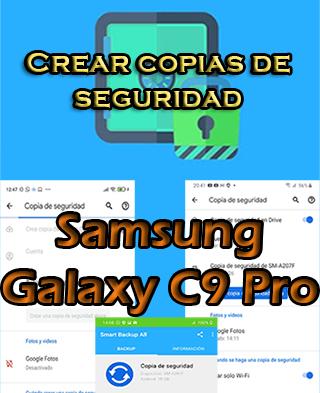Cómo crear copias de seguridad del Samsung Galaxy C9 Pro