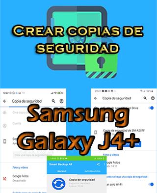 Cómo hacer copias de seguridad del Samsung Galaxy J4 Plus