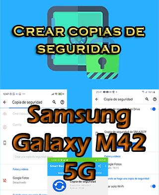 Cómo crear copias de seguridad del Samsung Galaxy M42 5G