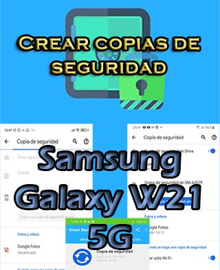 Cómo hacer copias de seguridad del Samsung Galaxy W21 5G