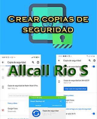 Cómo hacer copias de seguridad en el Allcall Rio S