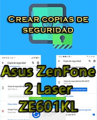 Cómo hacer copias de seguridad en el Asus ZenFone 2 Laser ZE601KL