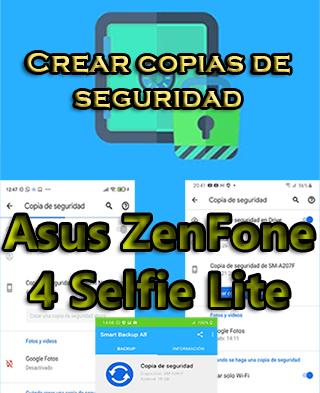 Cómo crear copias de seguridad en el Asus ZenFone 4 Selfie Lite