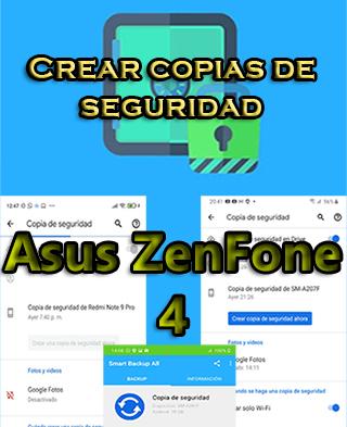 Cómo hacer copias de seguridad en el Asus ZenFone 4