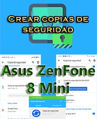 Cómo hacer copias de seguridad en el Asus ZenFone 8 Mini