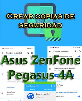 Cómo hacer copias de seguridad en el Asus ZenFone Pegasus 4A