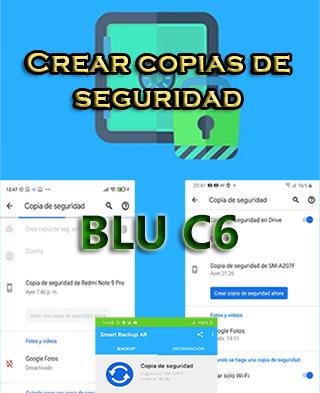 Cómo crear copias de seguridad en el BLU C6