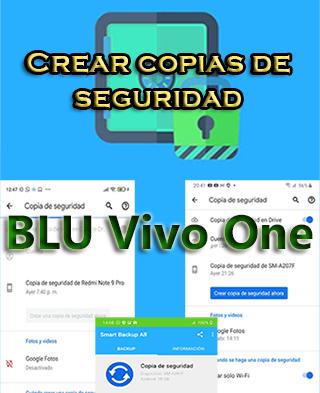 Cómo hacer copias de seguridad en el BLU Vivo One