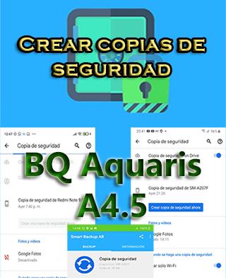 Cómo hacer copias de seguridad en el BQ Aquaris A4.5