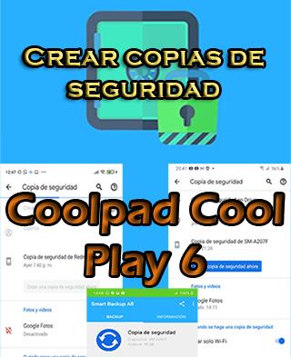 Cómo crear copias de seguridad en el Coolpad Cool Play 6