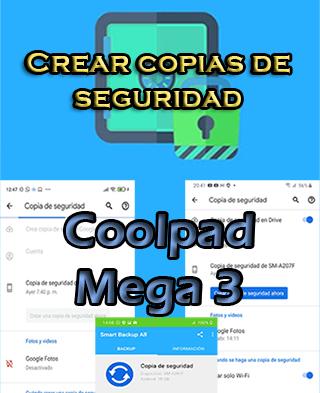 Cómo hacer copias de seguridad en el Coolpad Mega 3
