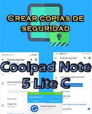 Cómo hacer copias de seguridad en el Coolpad Note 5 Lite C