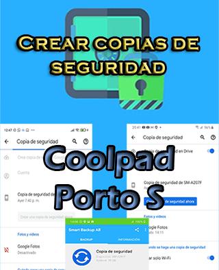 Cómo hacer copias de seguridad en el Coolpad Porto S