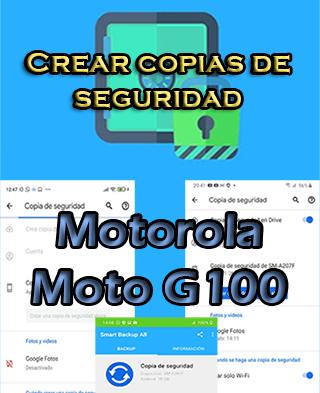 Cómo hacer copias de seguridad en el Motorola Moto G100