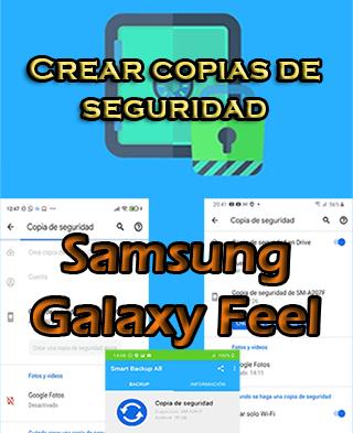 Cómo hacer copias de seguridad en el Samsung Galaxy Feel