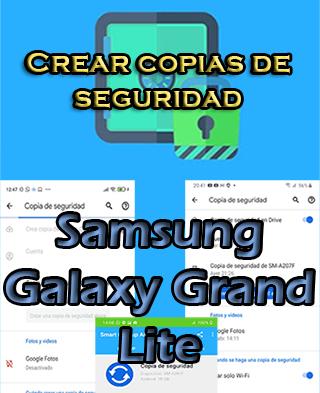Cómo hacer copias de seguridad en el Samsung Galaxy Grand Lite