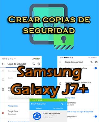 Cómo hacer copias de seguridad en el Samsung Galaxy J7 Plus