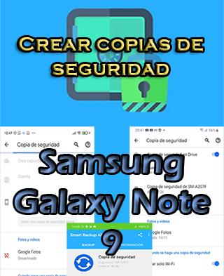 Cómo hacer copias de seguridad en el Samsung Galaxy Note 9