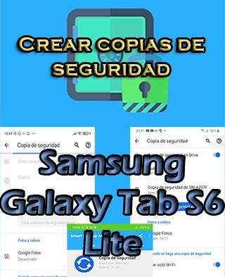 Cómo crear copias de seguridad del Samsung Galaxy Tab S6 Lite