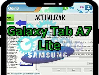 Actualizar el Samsung Galaxy Tab A7 Lite con Odin3