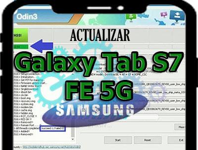 Actualizar el Samsung Galaxy Tab S7 FE 5G con Odin