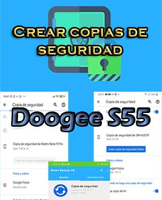 Cómo crear backups del Doogee S55