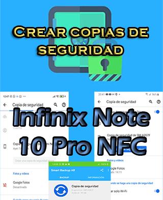 Cómo hacer backups del Infinix Note 10 Pro NFC
