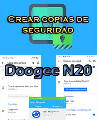 Cómo hacer backups en Doogee N20