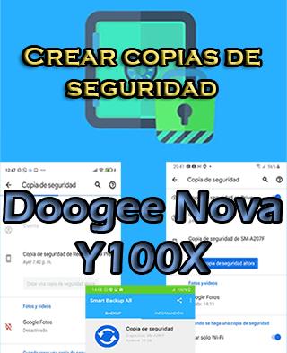 Cómo hacer backups en el Doogee Nova Y100X