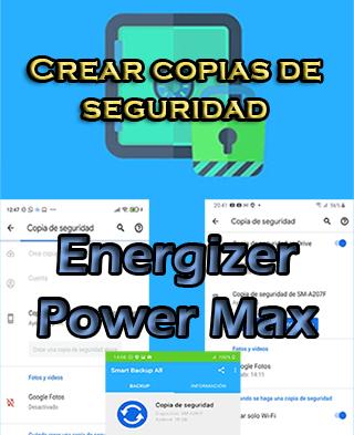 Cómo hacer backups en Energizer Power Max