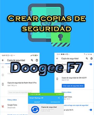 Cómo hacer copias de seguridad del Doogee F7