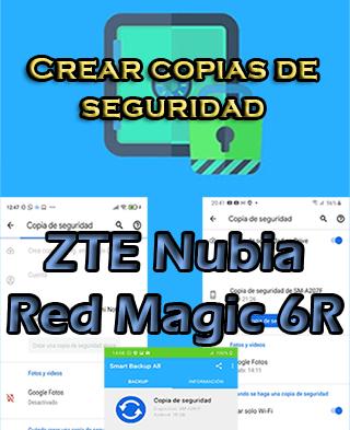 Cómo hacer copias de seguridad del ZTE Nubia Red Magic 6R
